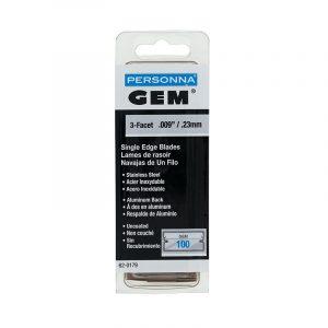 GEM UNCOATED BLADES 100pk